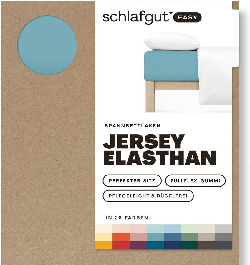 Schlafgut Hoeslaken EASY jersey elastaan MADE IN GREEN by OEKO-TEX (1 stuk) - Foto 11