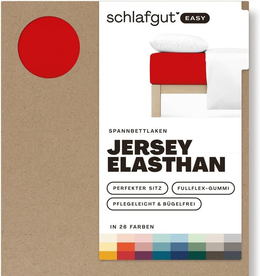 Schlafgut Hoeslaken EASY jersey elastaan MADE IN GREEN by OEKO-TEX (1 stuk) - Foto 12