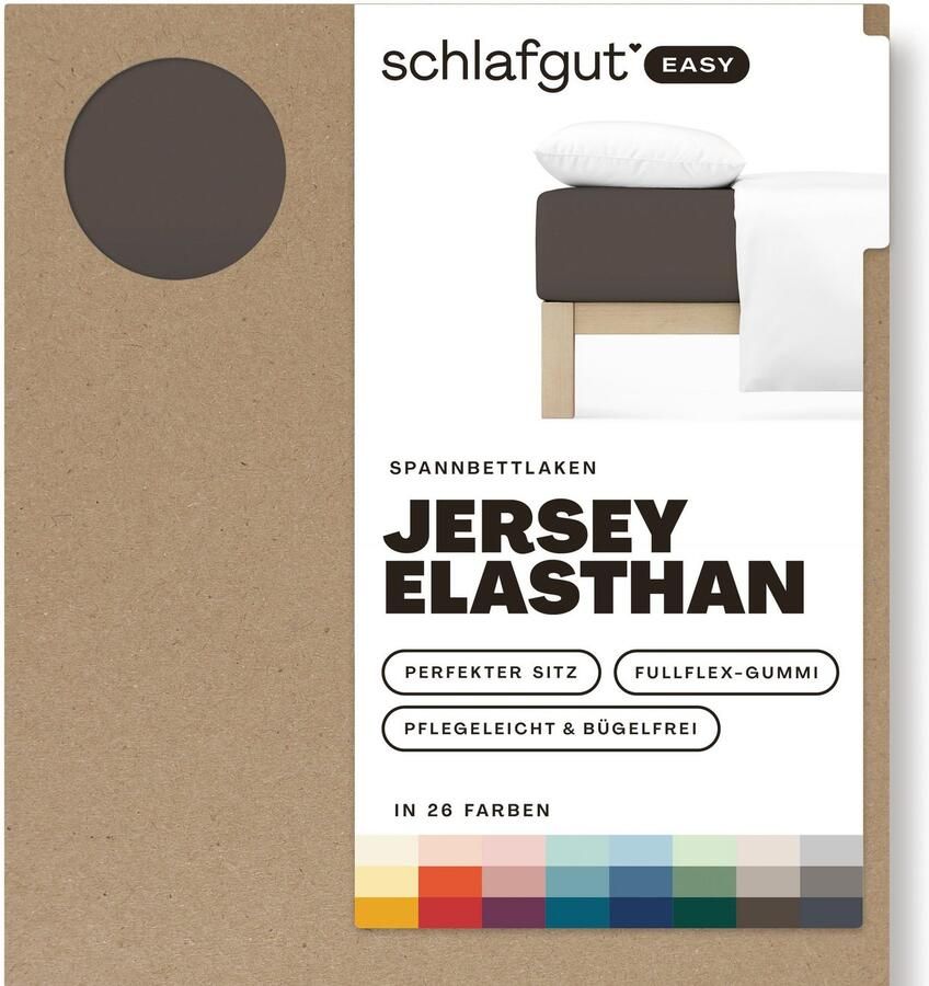 Schlafgut Hoeslaken EASY jersey elastaan MADE IN GREEN by OEKO-TEX (1 stuk) - Foto 11