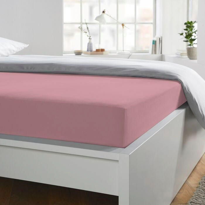 Schlafgut Hoeslaken Mako-jersey van 100% katoen bedlakens voor matrassen tot 20 cm hoogte in 90x200 140x200 of 180x200 cm (1 stuk) - Foto 5