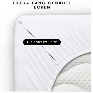 Schlafgut Hoeslaken Soft Contact 100% bio katoen (1 stuk) - Foto 14