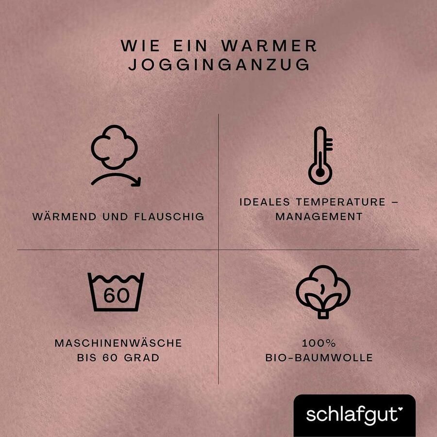 Schlafgut Hoeslaken Soft Contact 100% bio katoen (1 stuk) - Foto 5