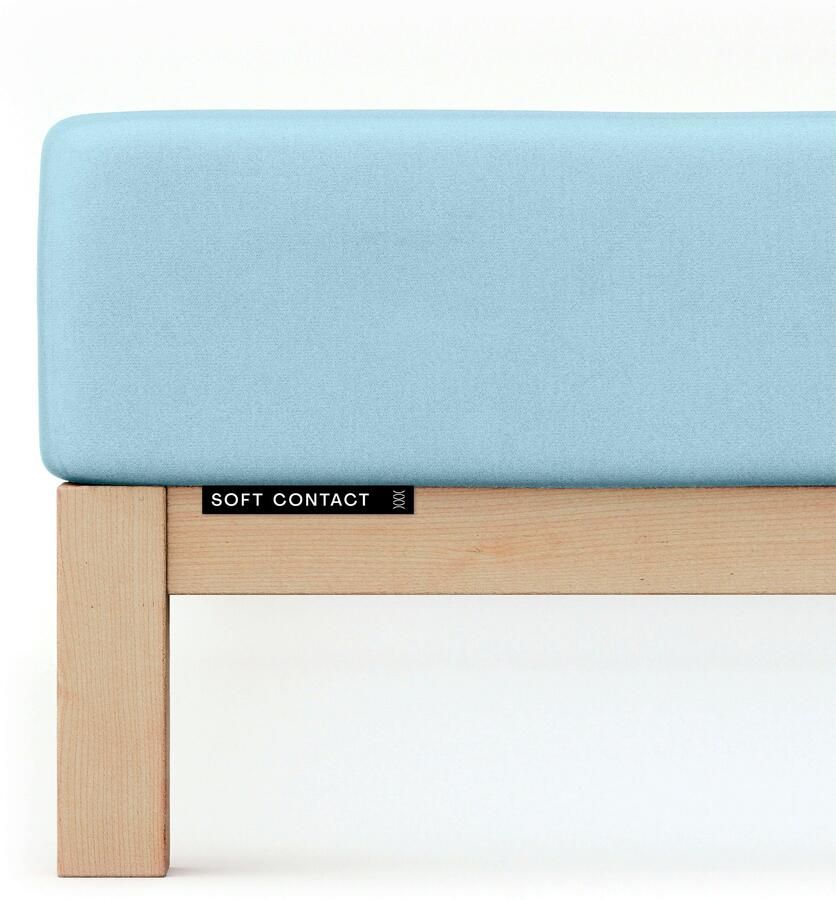 Schlafgut Hoeslaken Soft Contact 100% bio katoen (1 stuk) - Foto 9