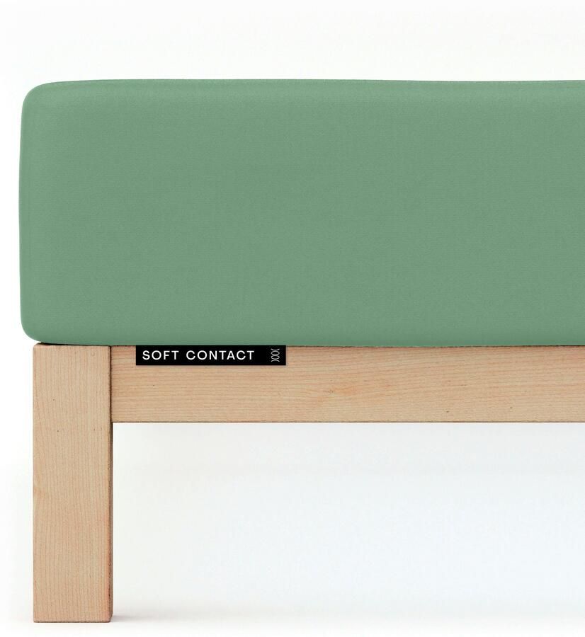 Schlafgut Hoeslaken Soft Contact 100% bio katoen (1 stuk) - Foto 8