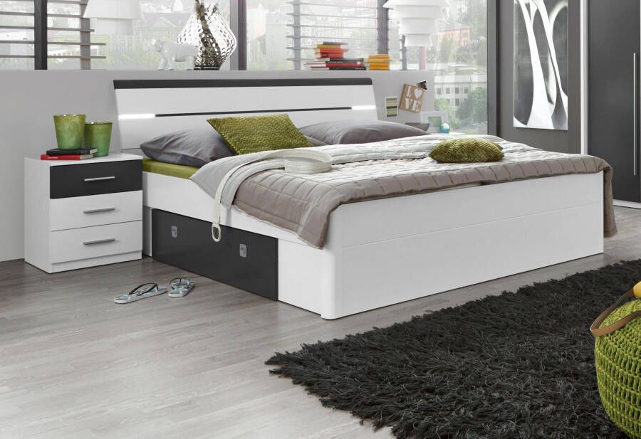 Schlafkontor Bed incl. 2 nachtkastjes en 2 lades