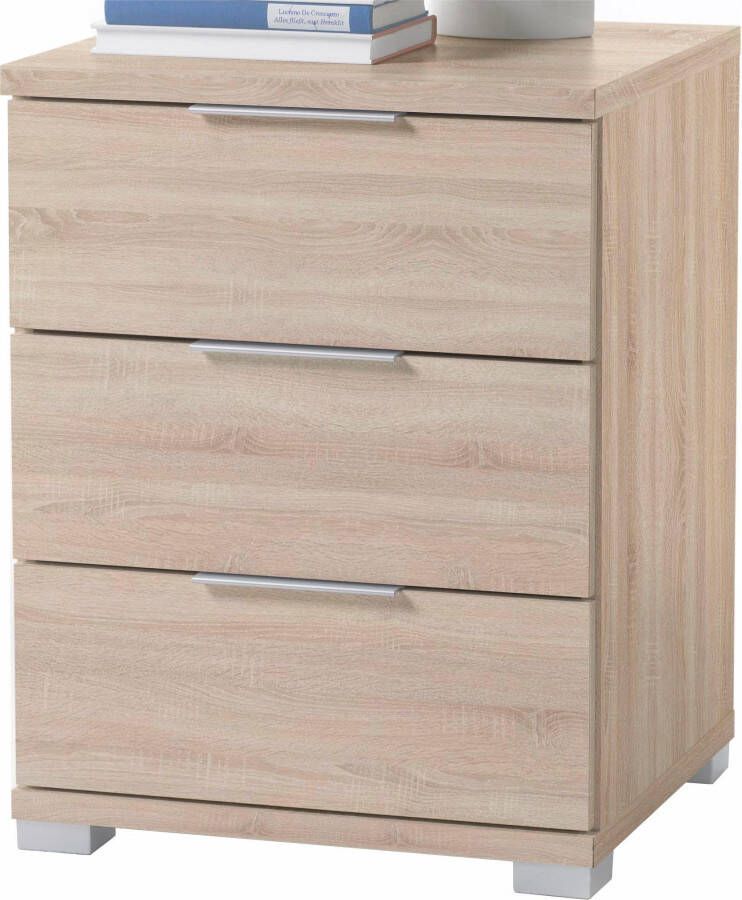 Emob Ladekast Universal 46 x 42 x 61 cm Sonoma Oak-design Slaapkamerkasten Beige MDF Slaapkamerkasten Op voorraad - Foto 3
