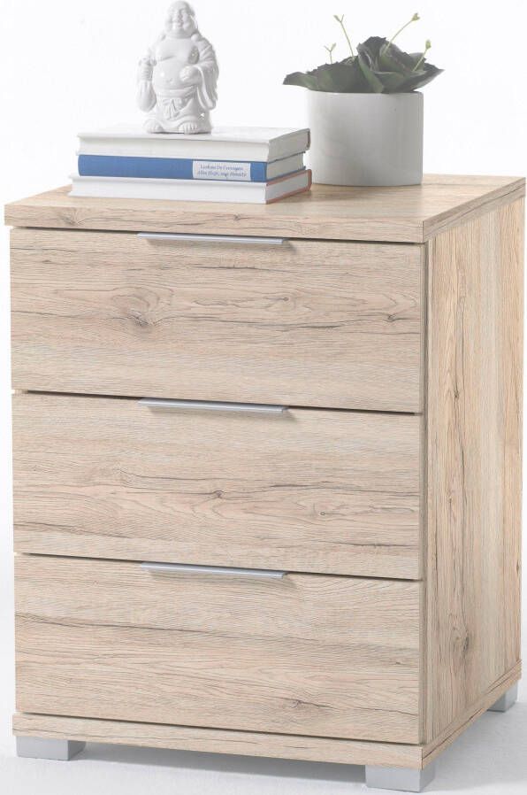 Emob Ladekast Universal 46 x 42 x 61 cm Beech-design Slaapkamerkasten Bruin MDF Slaapkamerkasten Op voorraad - Foto 3