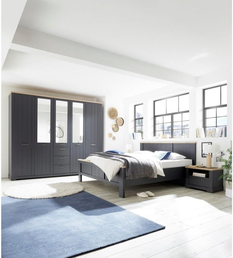 Schlafkontor Bedframe Elastir in landelijke stijl