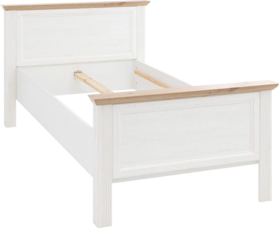Schlafkontor Bedframe Jasmin II in landelijke stijl - Foto 3