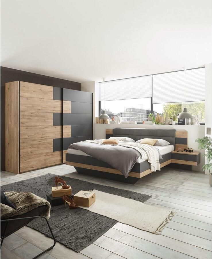 Schlafkontor Bedframe LINEA incl. 2 nachtkastjes - Foto 2