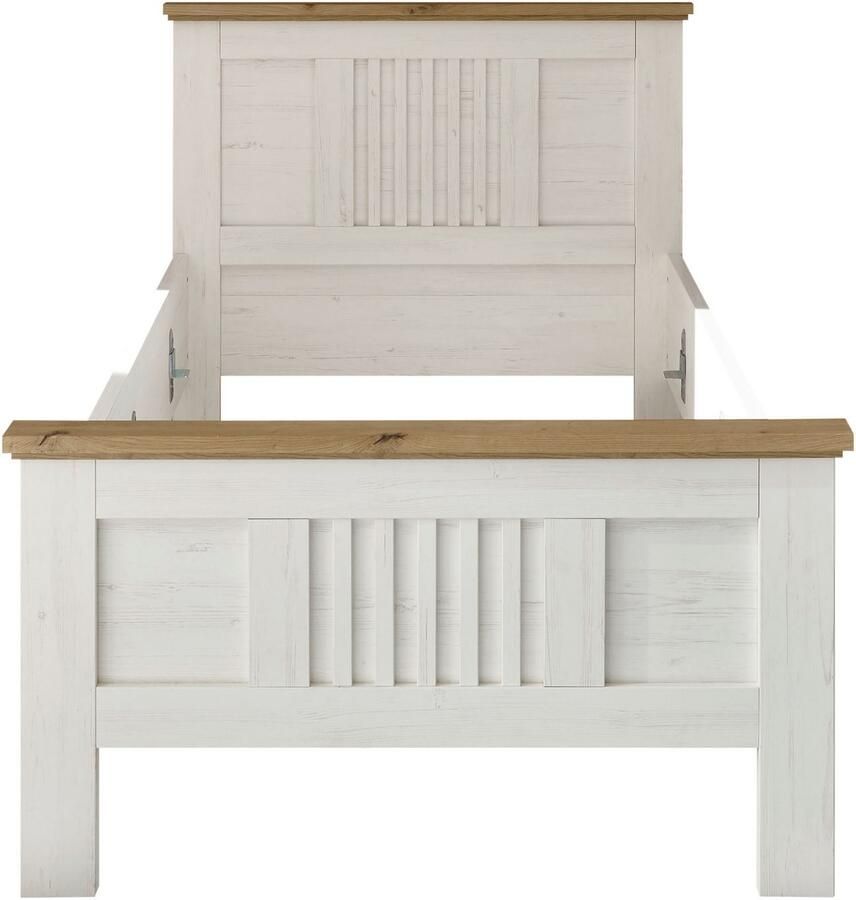 Schlafkontor Bedframe Trient Landhuisstijl bed naar keuze in 2 afmetingen - Foto 2