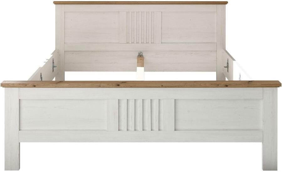 Schlafkontor Bedframe Trient Landhuisstijl bed naar keuze in 2 afmetingen - Foto 6