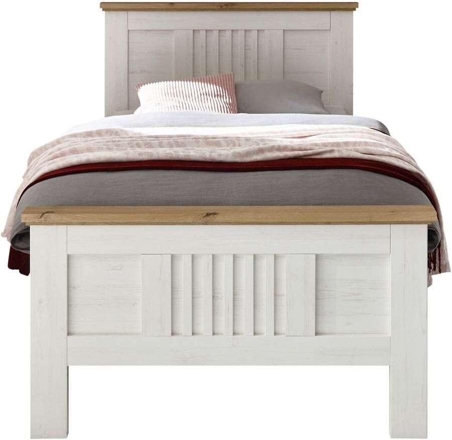 Schlafkontor Bedframe Trient Landhuisstijl bed naar keuze in 2 afmetingen