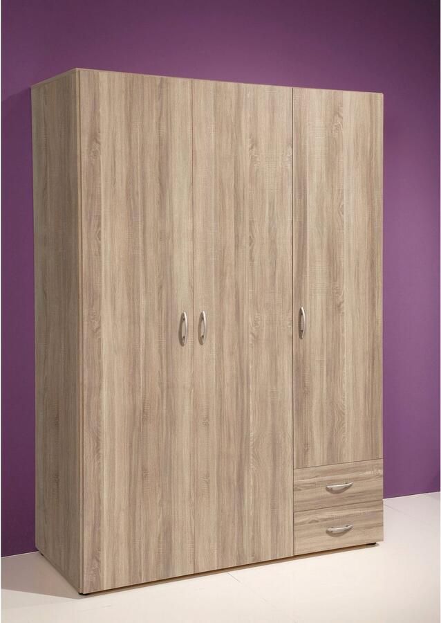 Schlafkontor Draaideurkast Base kledingkast Joe garderobekast waskast bega kast slaapkamer bestseller in 3 breedtes en 2 kleuren - Foto 4