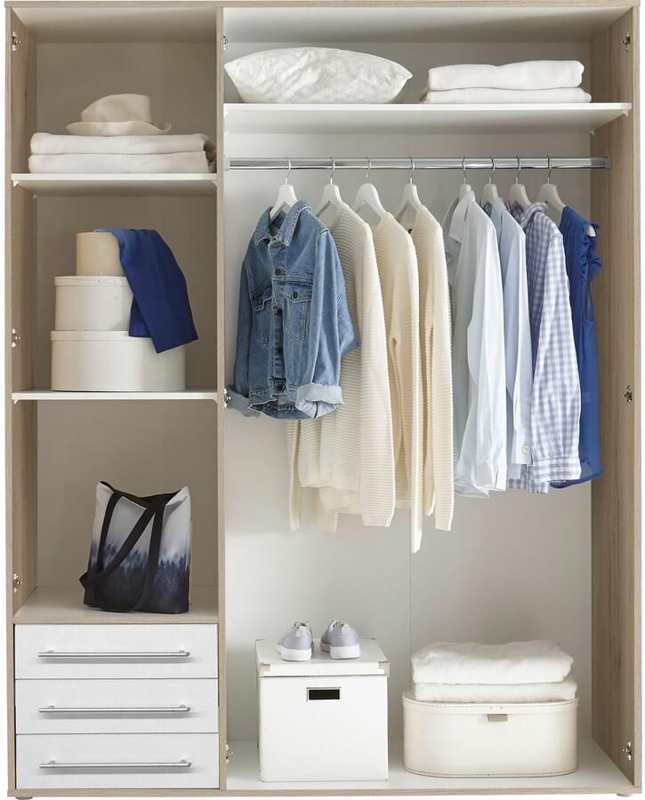 Schlafkontor Draaideurkast Lyss kast kledingkast met draaideuren - Foto 4