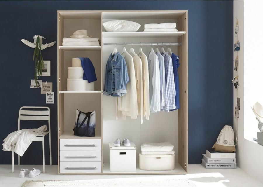 Schlafkontor Draaideurkast Lyss kast kledingkast met draaideuren - Foto 6