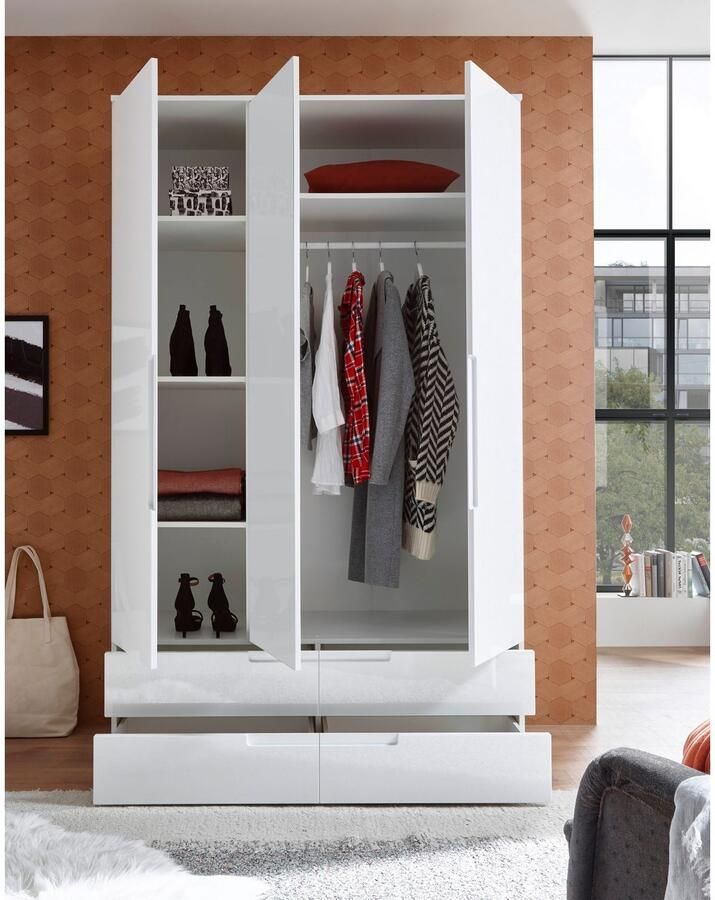 Schlafkontor Draaideurkast Spice met hoogglansfront - Foto 7