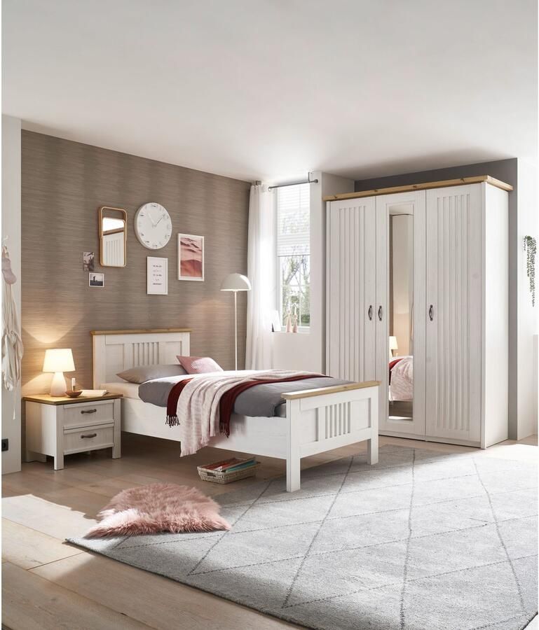 Schlafkontor Bedframe Trient Landhuisstijl bed naar keuze in 2 afmetingen - Foto 3