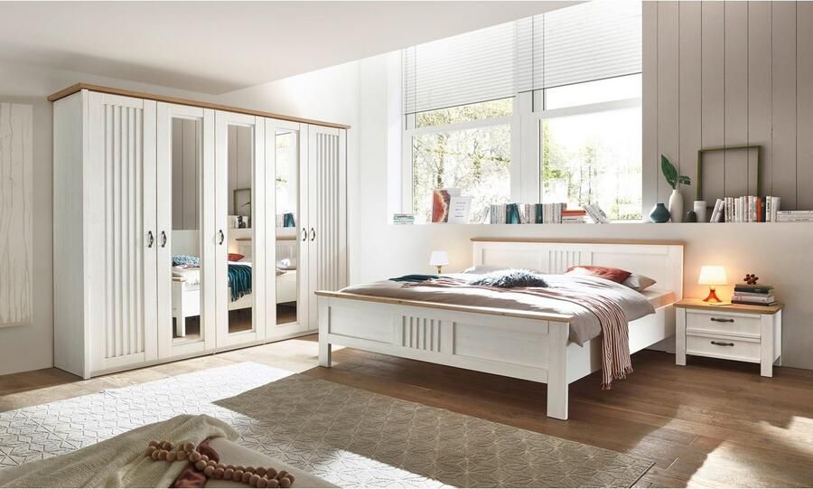 Schlafkontor Bedframe Trient Landhuisstijl bed naar keuze in 2 afmetingen - Foto 8