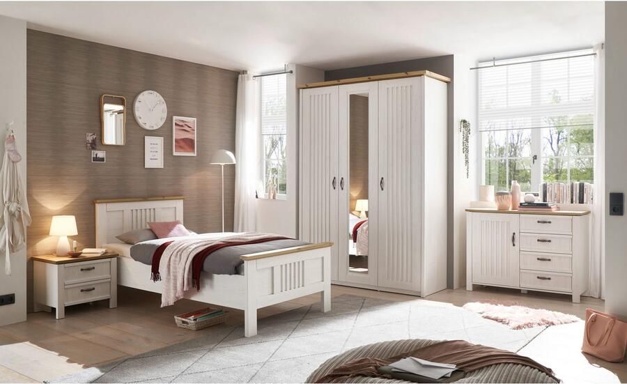 Schlafkontor Bedframe Trient Landhuisstijl bed naar keuze in 2 afmetingen - Foto 10