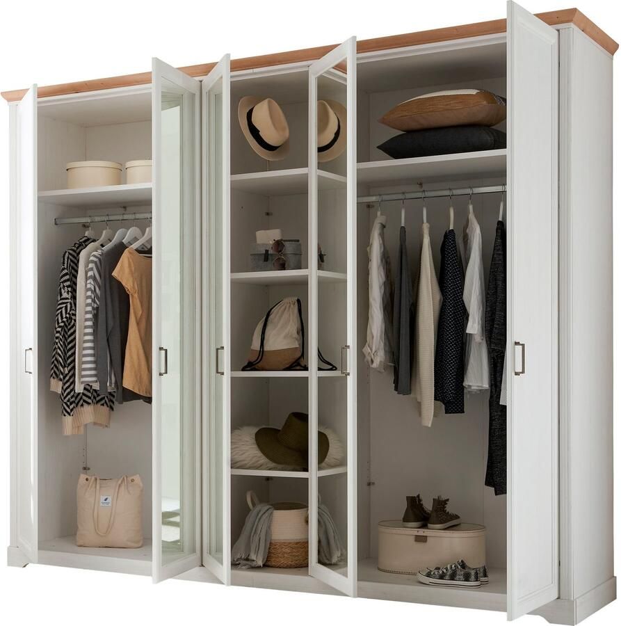 Schlafkontor Kledingkast Jasmin II in landelijke stijl