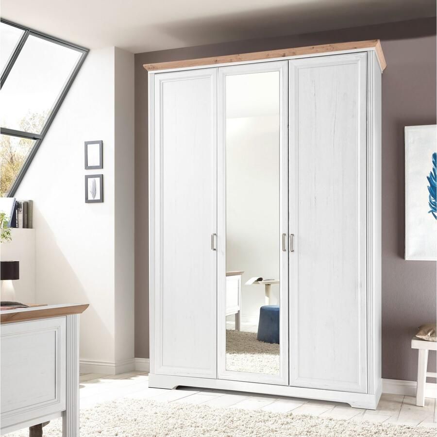 Schlafkontor Kledingkast Jasmin II in landelijke stijl