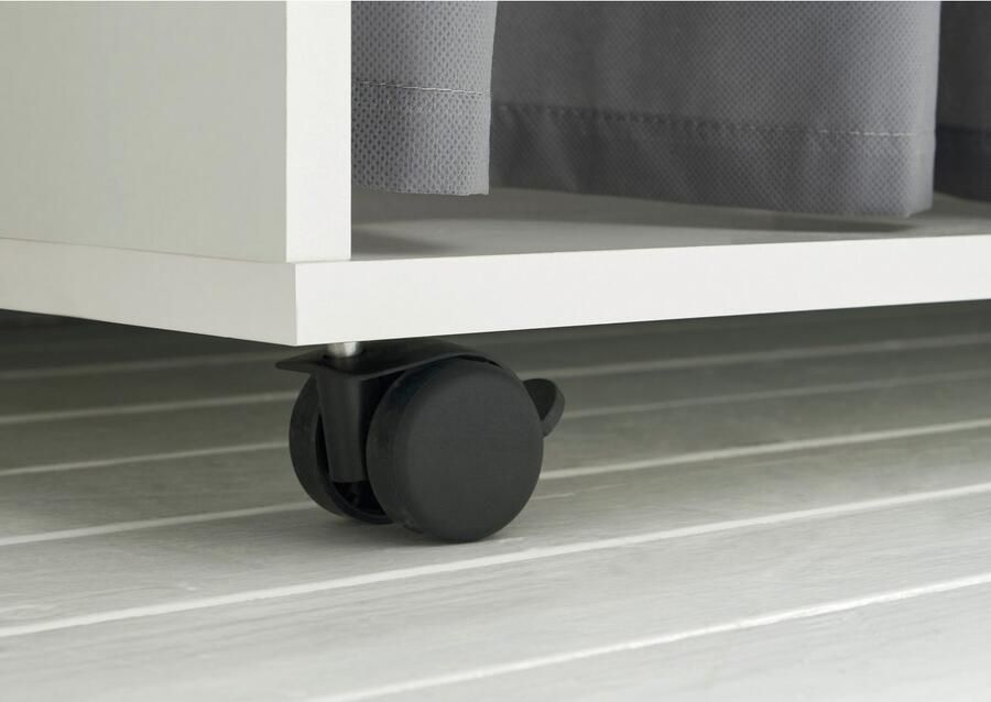 Schlafkontor Kledingkast Jenke kledingkast slaapkamerkast op wielen BESTSELLER Multifunctionele kledingkast met moderne gordijngarderobe - Foto 19