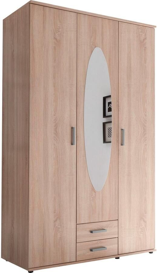 Schlafkontor Kledingkast Paul slaapkamerkast met spiegel Slaapkamer kast garderobe bestseller - Foto 2