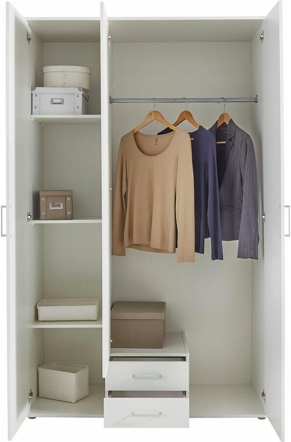 Schlafkontor Kledingkast Paul slaapkamerkast met spiegel Slaapkamer kast garderobe bestseller - Foto 5