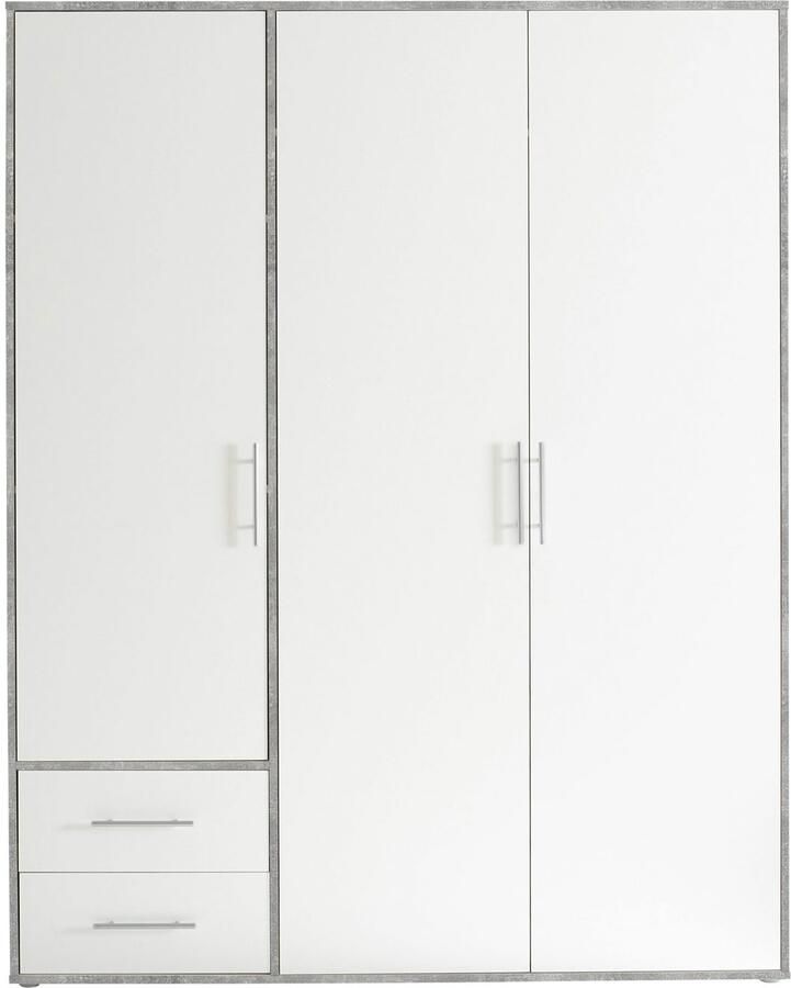 Power+ Pol Power Valencia kledingkast laminaat 3 deuren 155x195x60 cm - Foto 3