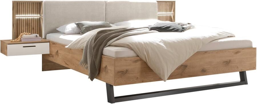 Schlafkontor Ledikant Daria bed met gestoffeerde hoofdeinde - Foto 12