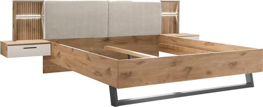 Schlafkontor Ledikant Daria bed met gestoffeerde hoofdeinde - Foto 11