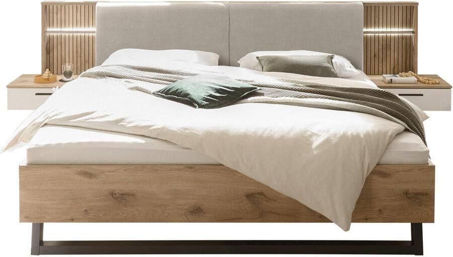 Schlafkontor Ledikant Daria bed met gestoffeerde hoofdeinde - Foto 9