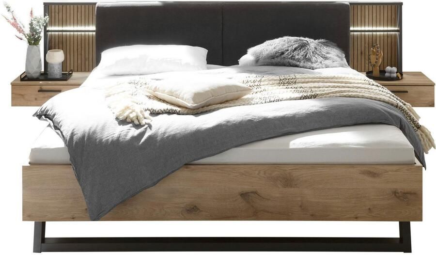 Schlafkontor Ledikant Daria bed met gestoffeerde hoofdeinde - Foto 11