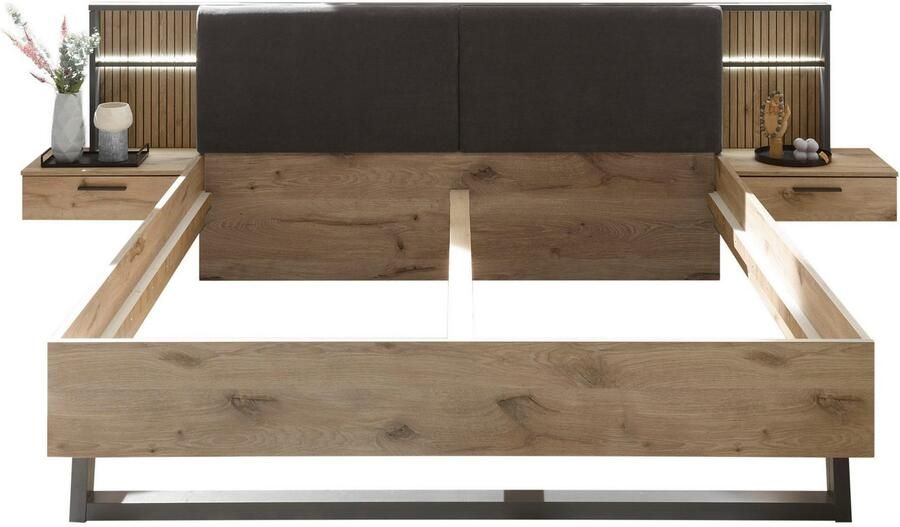 Schlafkontor Ledikant Daria bed met gestoffeerde hoofdeinde - Foto 10