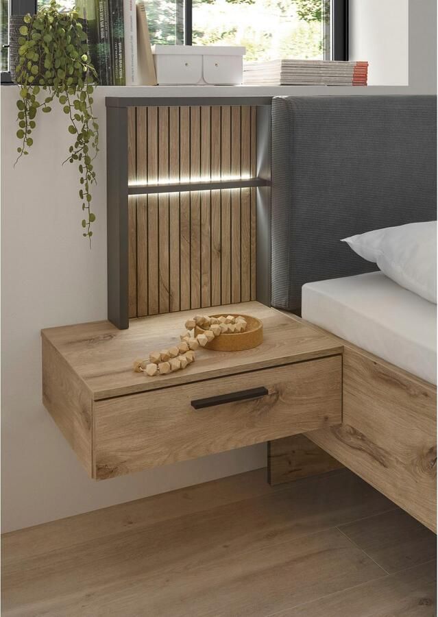 Schlafkontor Ledikant Daria bed met gestoffeerde hoofdeinde - Foto 8