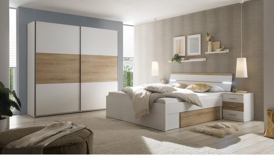 Schlafkontor Schuifdeurkast Kiara kledingkast schuifdeurkast kast met schuifdeuren - Foto 8