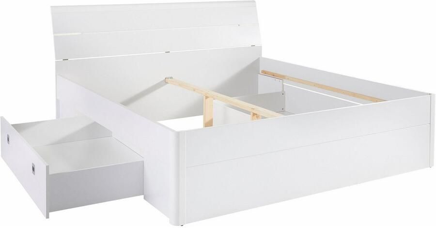 Schlafkontor Ledikant met bergruimte Mars inclusief 2 laden en ledverlichting - Foto 10