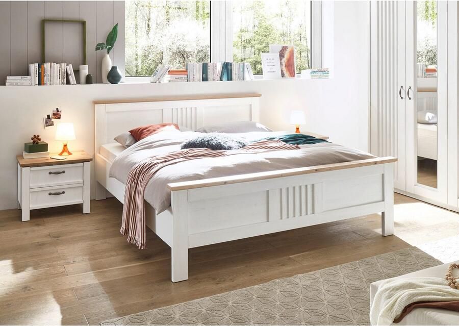 Schlafkontor Bedframe Trient Landhuisstijl bed naar keuze in 2 afmetingen - Foto 3