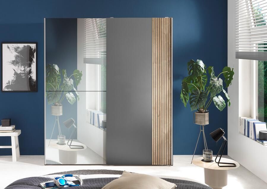 Schlafkontor Schuifdeurkast Berno kledingkast met schuifdeuren en spiegelfront - Foto 11