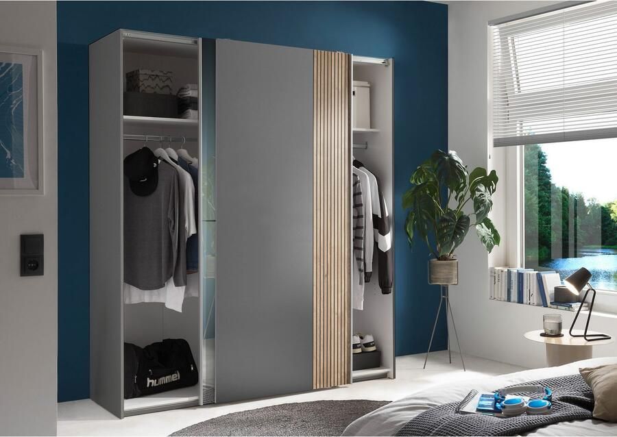 Schlafkontor Schuifdeurkast Berno kledingkast met schuifdeuren en spiegelfront - Foto 10