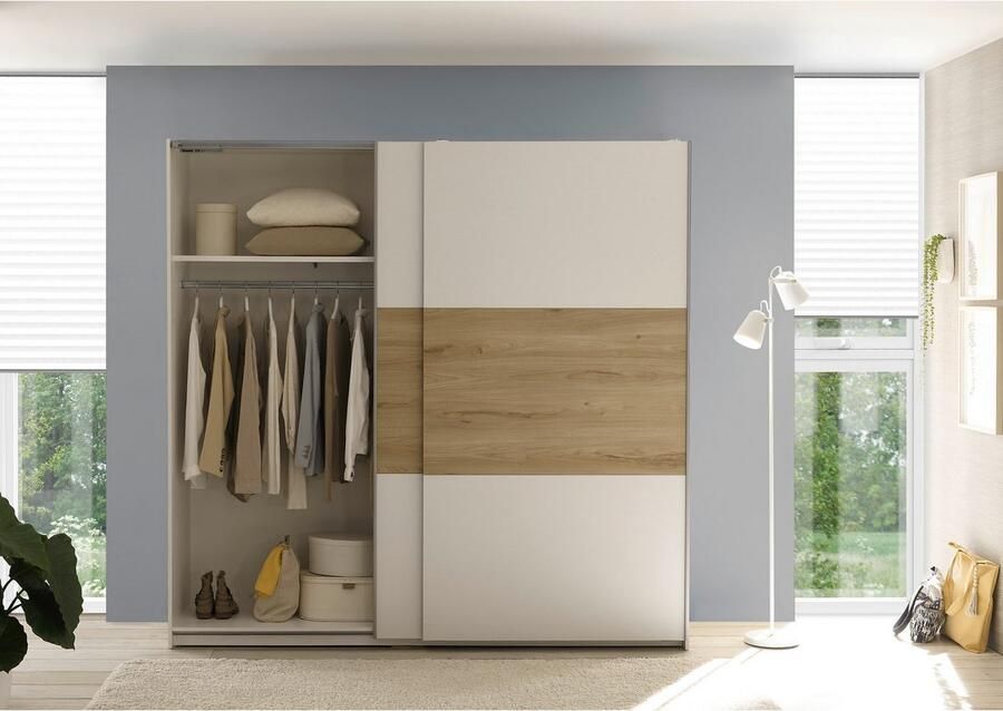 Schlafkontor Schuifdeurkast Kiara kledingkast schuifdeurkast kast met schuifdeuren - Foto 4