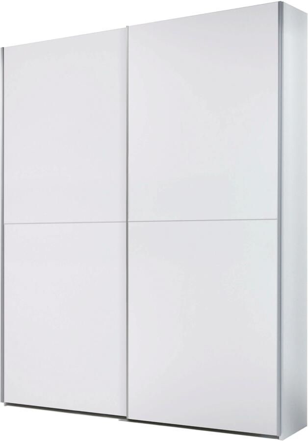 Emob Kledingkast Tiempo 170x59x195cm met twee deuren wit Slaapkamerkasten Wit Spaanplaat Slaapkamerkasten Op voorraad - Foto 5