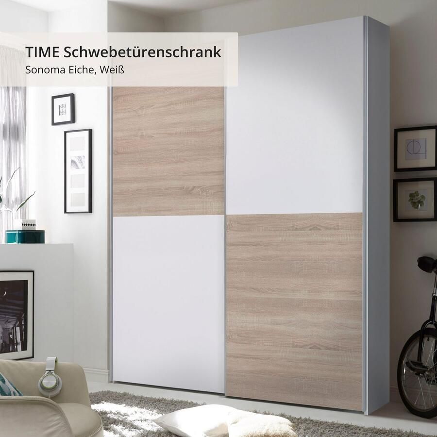 Schlafkontor Schuifdeurkast Time kast kledingkast met schuifdeuren