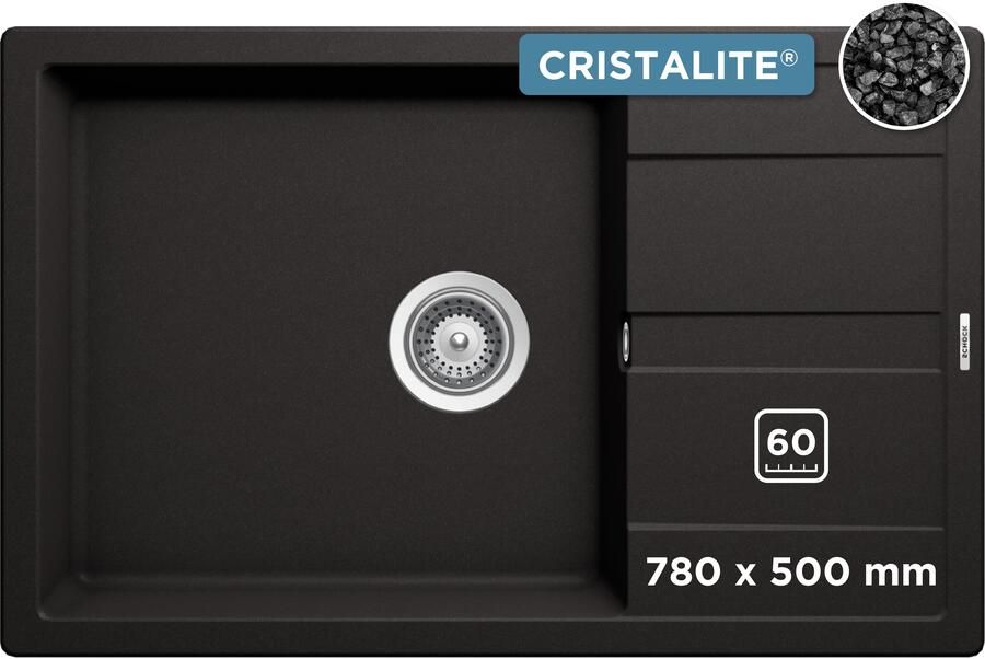 Schock Granieten spoelbak Manhattan D-100LS