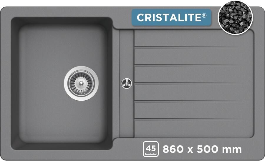 Schock Granieten spoelbak Typos D-100
