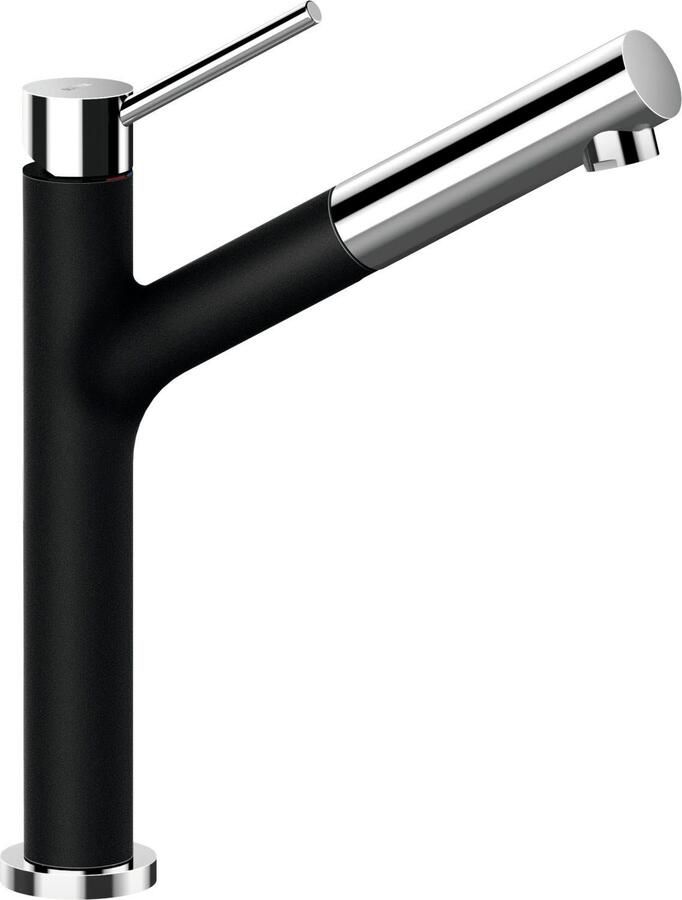 Schock Keukenkraan DION SB uitschuifbare uitloop terugstroombegrenzer draaibereik 120° - Foto 4