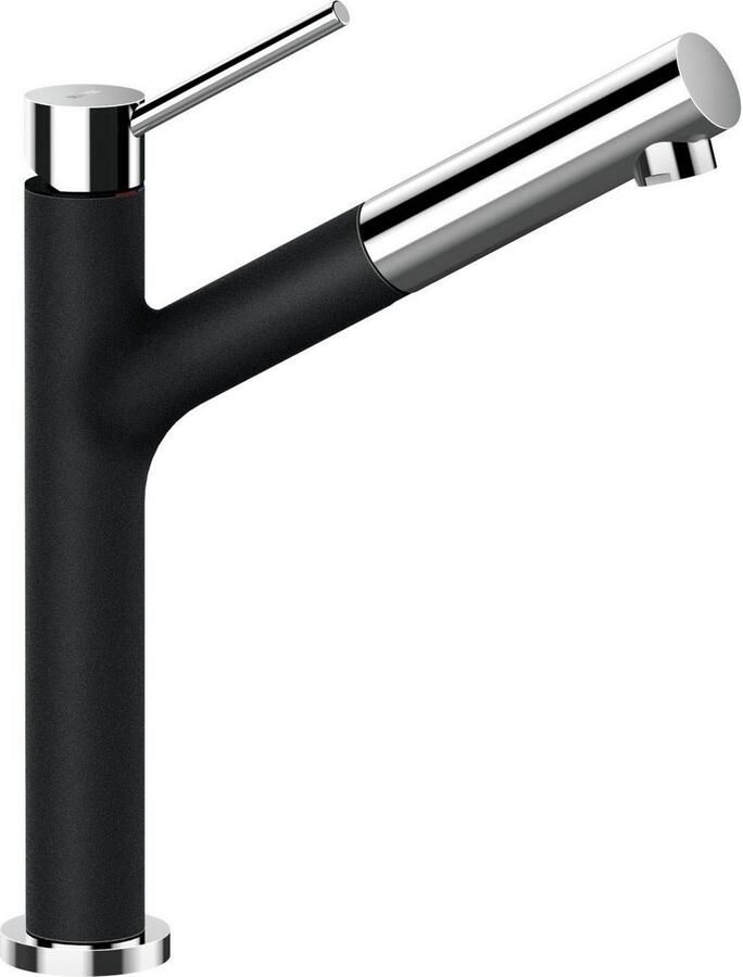 Schock Keukenkraan DION SB uitschuifbare uitloop terugstroombegrenzer draaibereik 120°