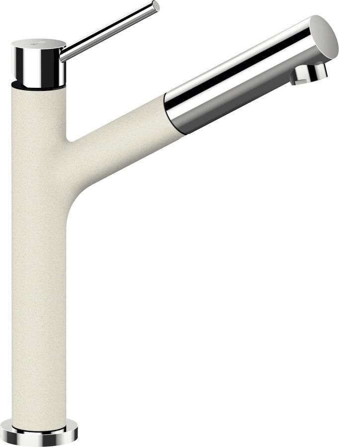 Schock Keukenkraan DION SB uitschuifbare uitloop terugstroombegrenzer draaibereik 120° - Foto 2