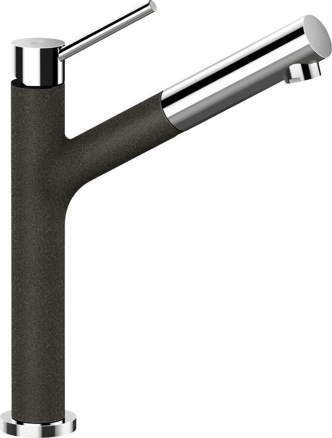 Schock Keukenkraan DION SB uitschuifbare uitloop terugstroombegrenzer draaibereik 120° - Foto 2